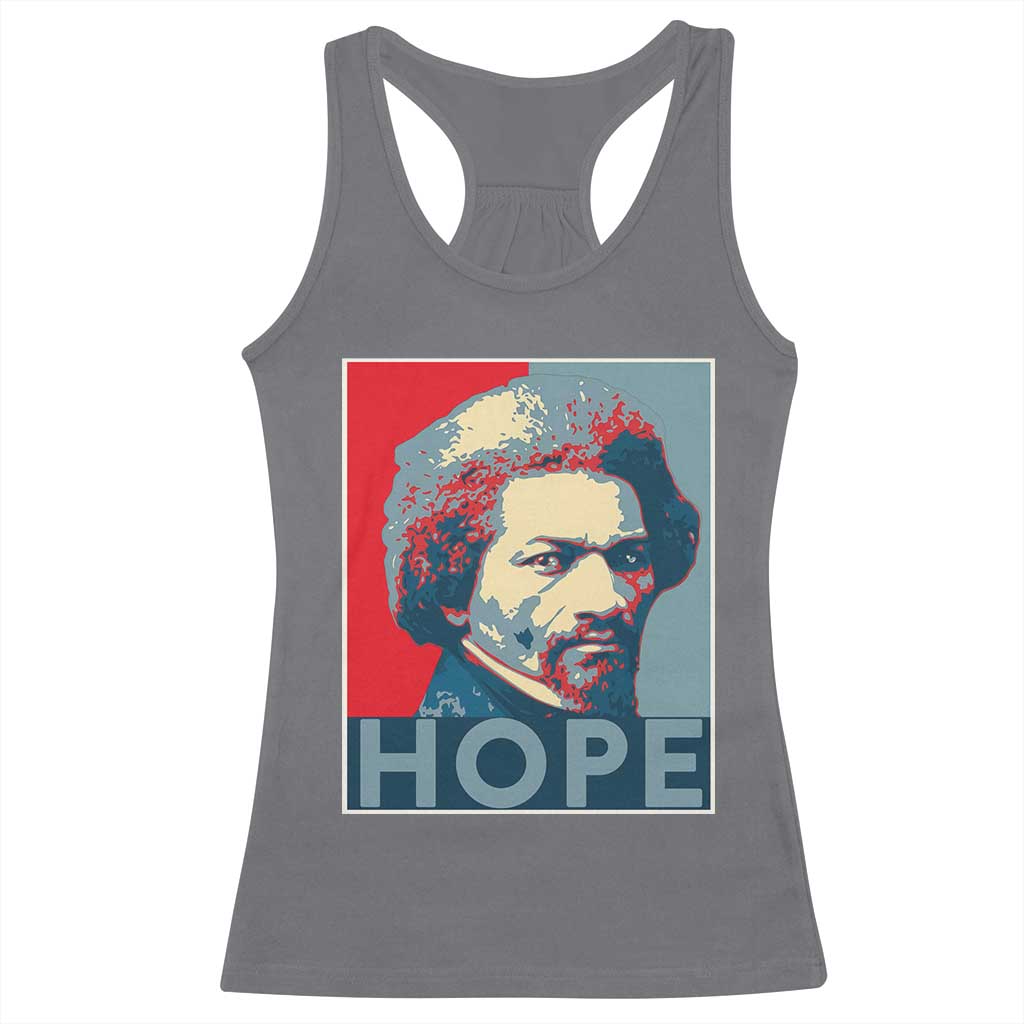 Frederick Douglass Hope Poster Racerback Tank Top African American Heritage - Wonder Print Shop