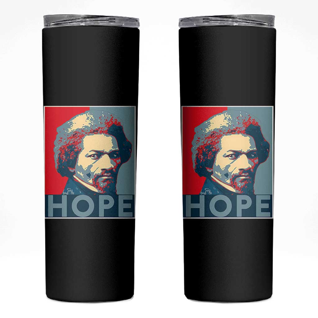 Frederick Douglass Hope Poster Skinny Tumbler African American Heritage - Wonder Print Shop