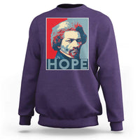 Frederick Douglass Hope Poster Sweatshirt African American Heritage - Wonder Print Shop
