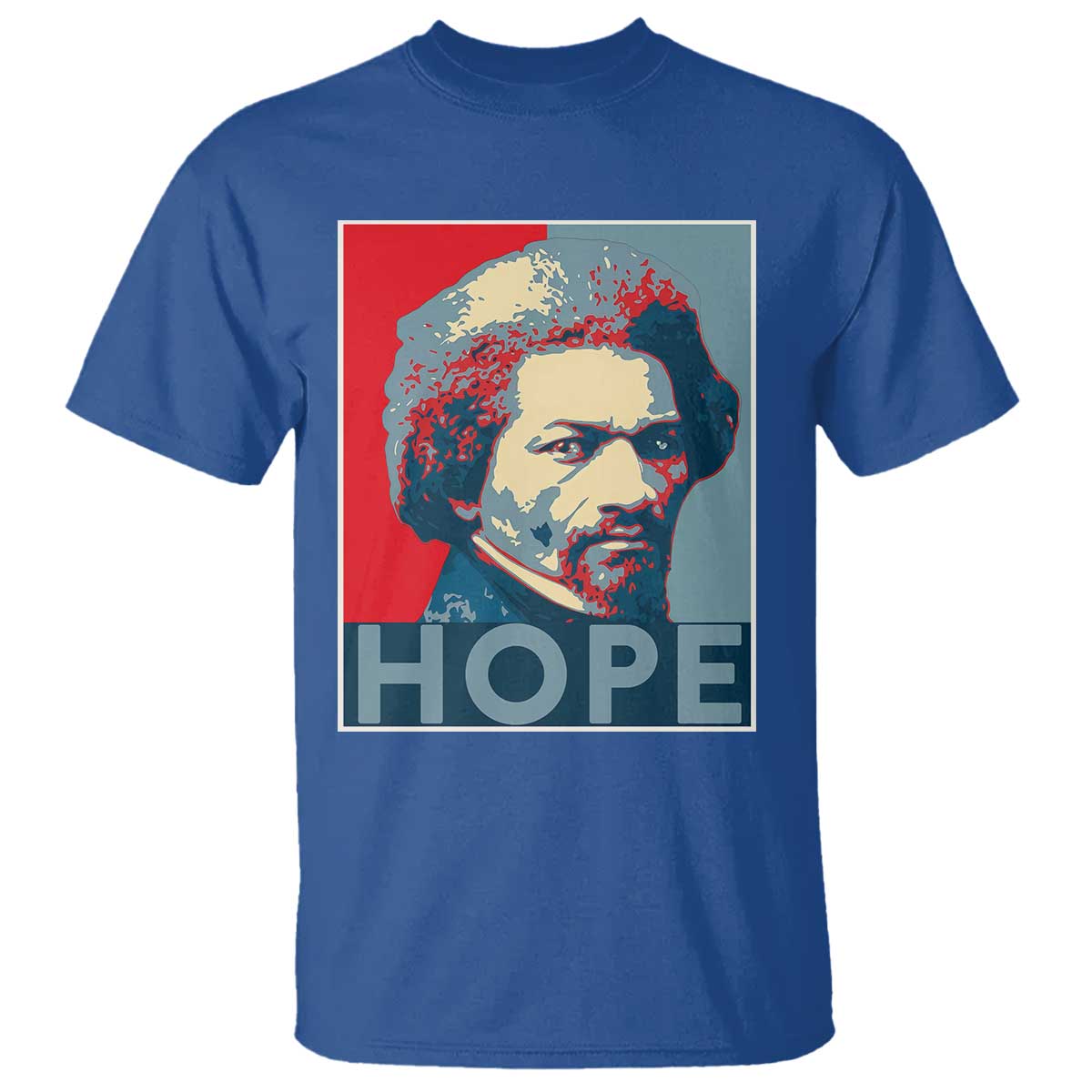 Frederick Douglass Hope Poster T Shirt African American Heritage - Wonder Print Shop