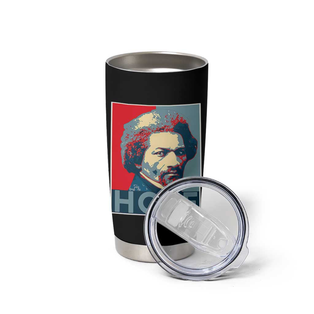 Frederick Douglass Hope Poster Tumbler Cup African American Heritage - Wonder Print Shop