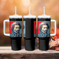 Frederick Douglass Hope Poster Tumbler With Handle African American Heritage - Wonder Print Shop