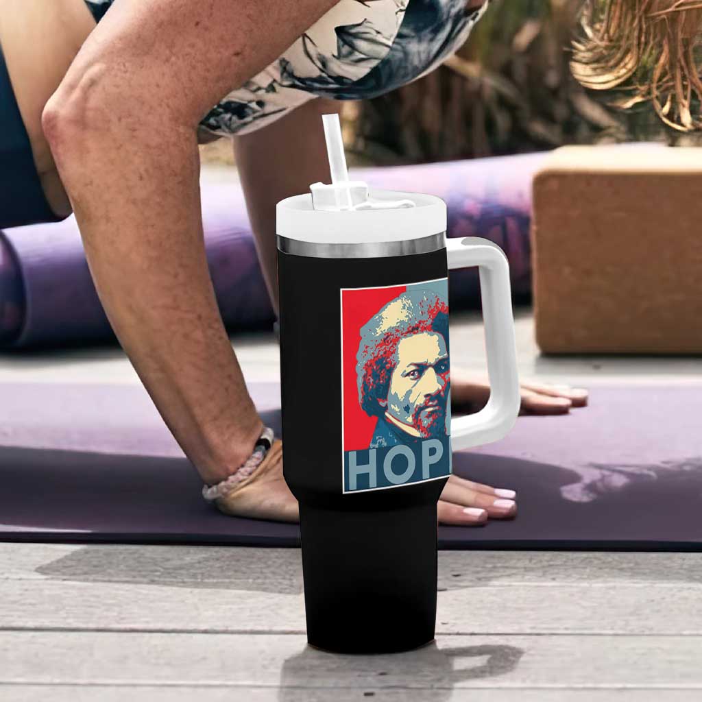 Frederick Douglass Hope Poster Tumbler With Handle African American Heritage - Wonder Print Shop