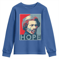 Frederick Douglass Hope Poster Youth Sweatshirt African American Heritage - Wonder Print Shop