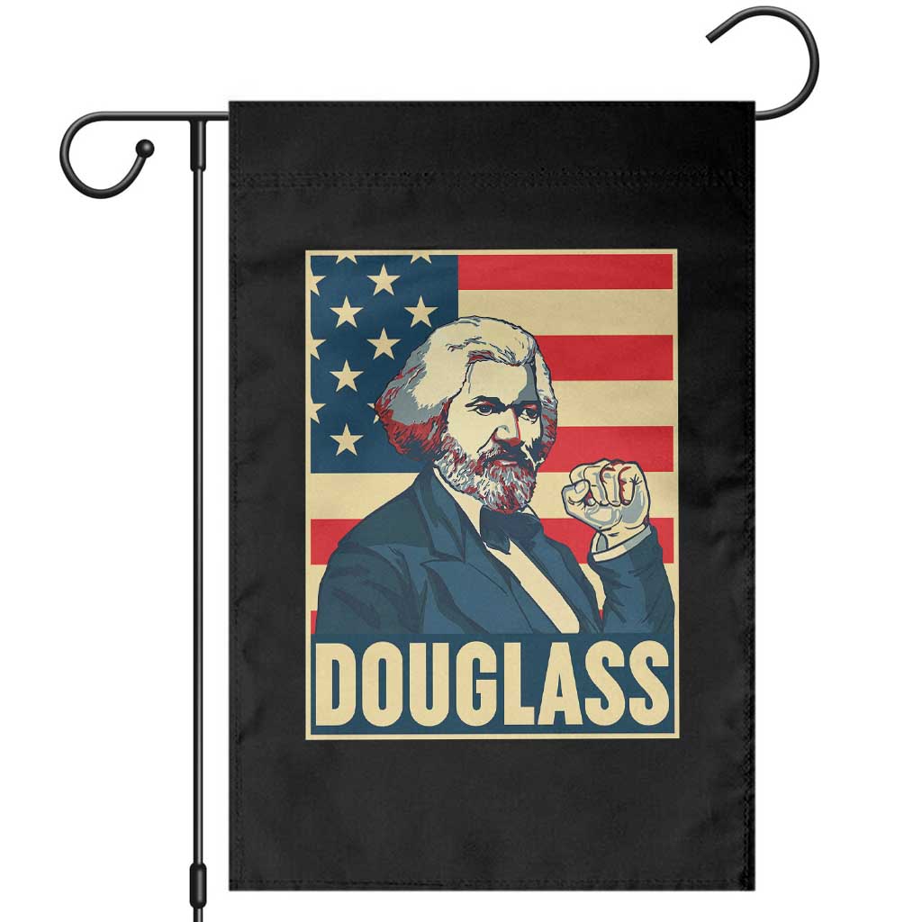 Frederick Douglass American Hero Garden Flag Black History Month Gift - Wonder Print Shop