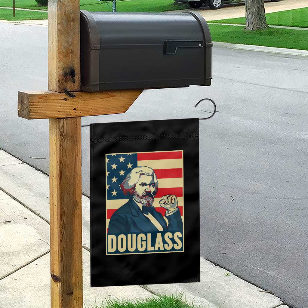Frederick Douglass American Hero Garden Flag Black History Month Gift - Wonder Print Shop