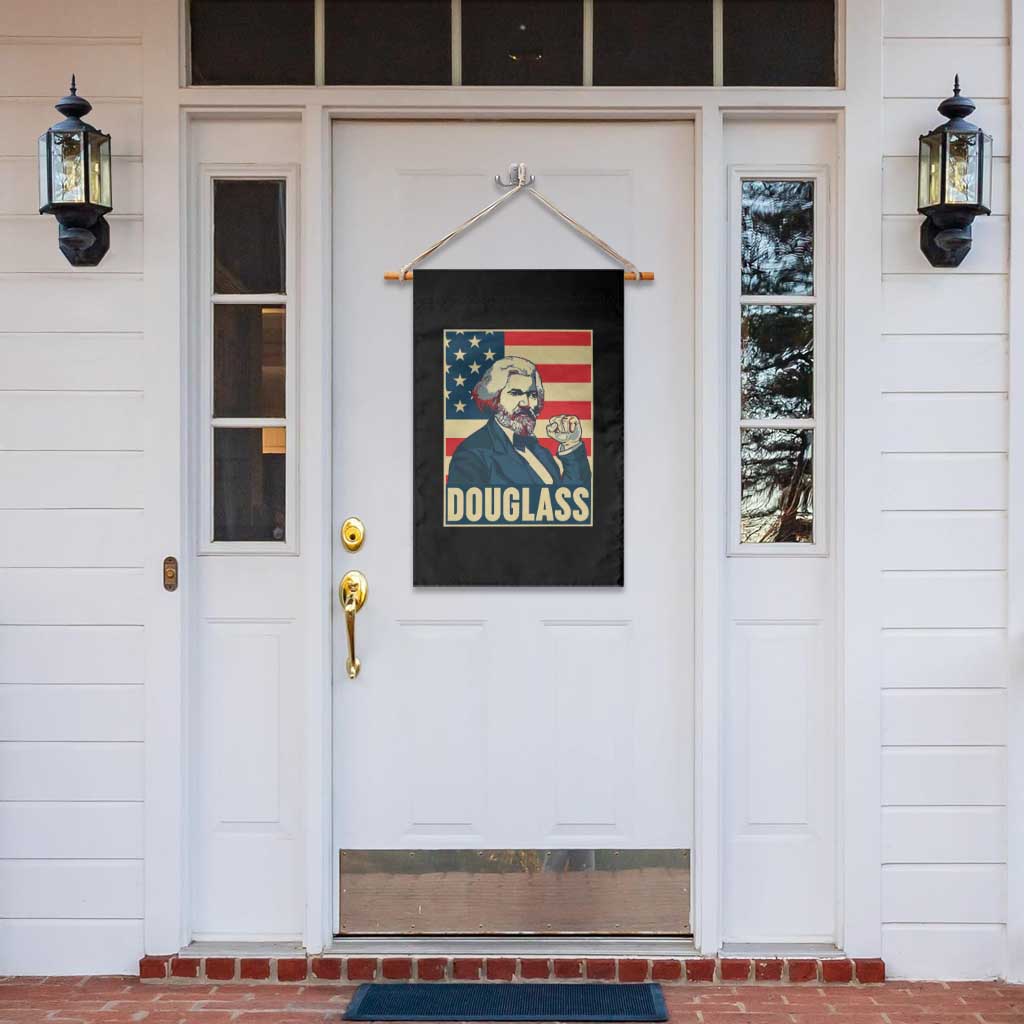 Frederick Douglass American Hero Garden Flag Black History Month Gift - Wonder Print Shop