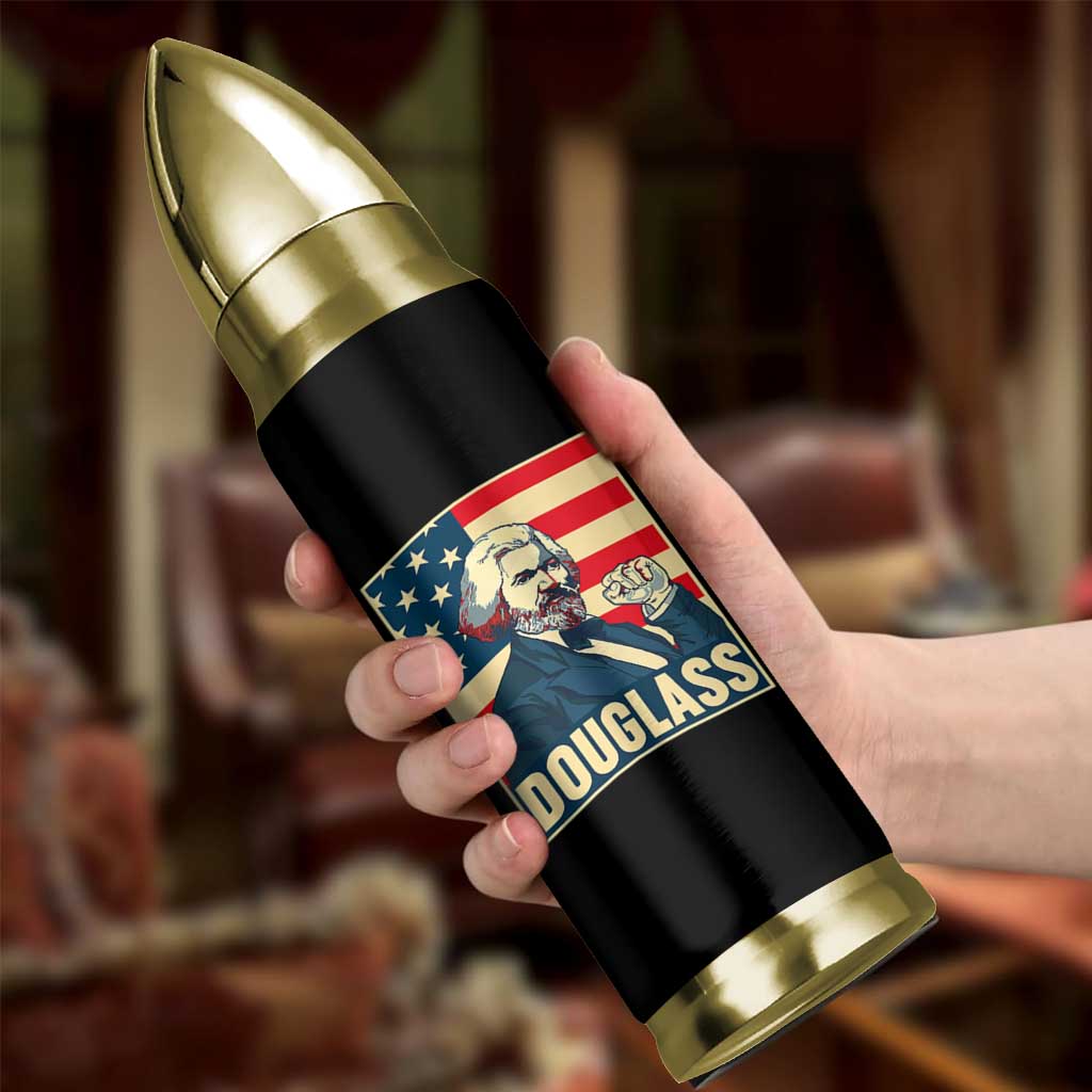 Frederick Douglass American Hero Bullet Tumbler Black History Month Gift - Wonder Print Shop