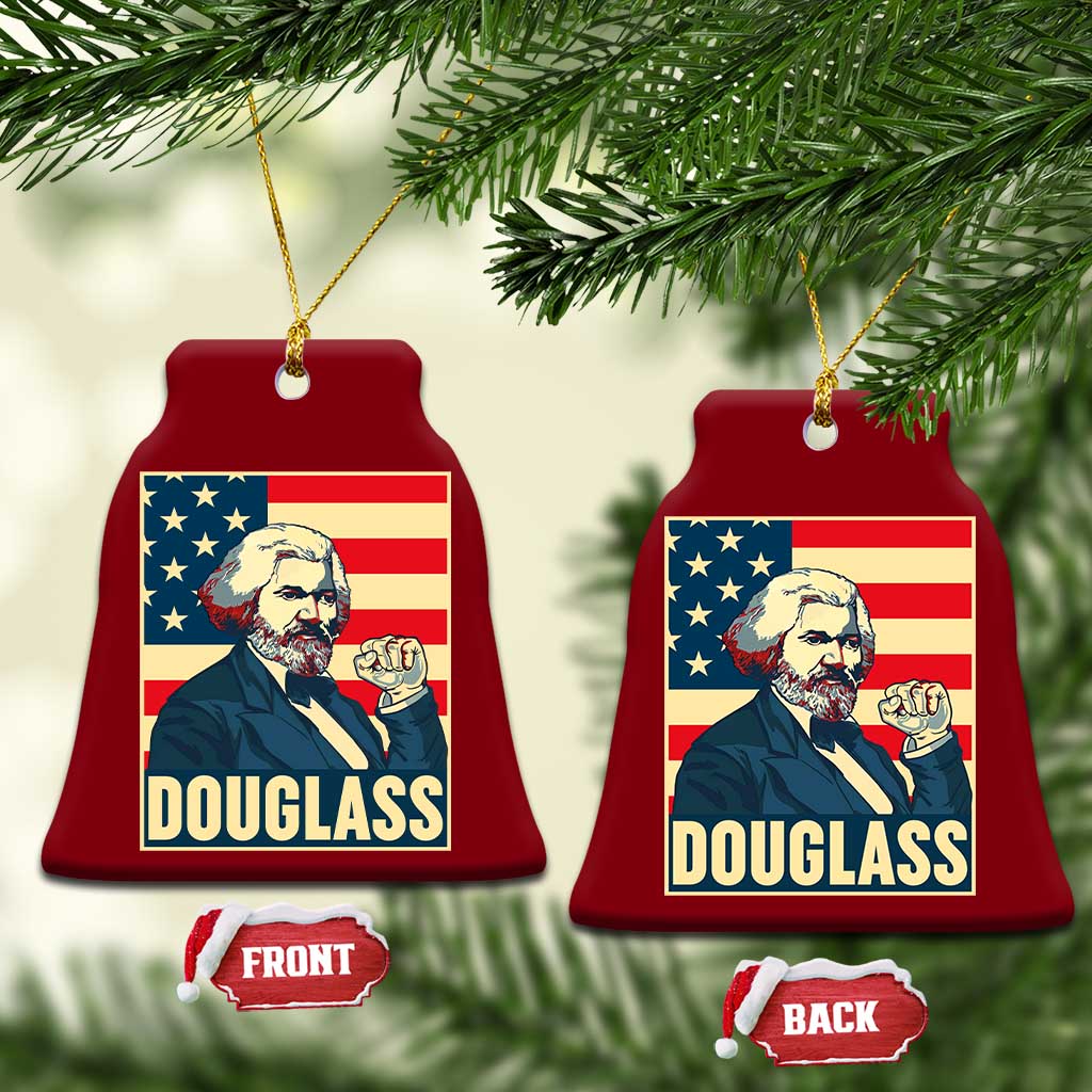 Frederick Douglass American Hero Ceramic Ornament Black History Month Gift - Wonder Print Shop