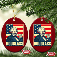 Frederick Douglass American Hero Ceramic Ornament Black History Month Gift - Wonder Print Shop