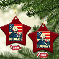 Frederick Douglass American Hero Ceramic Ornament Black History Month Gift - Wonder Print Shop