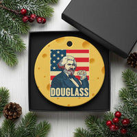 Frederick Douglass American Hero Ceramic Ornament Black History Month Gift - Wonder Print Shop