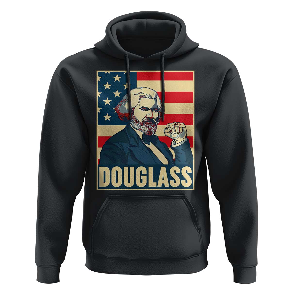 Frederick Douglass American Hero Hoodie Black History Month Gift - Wonder Print Shop