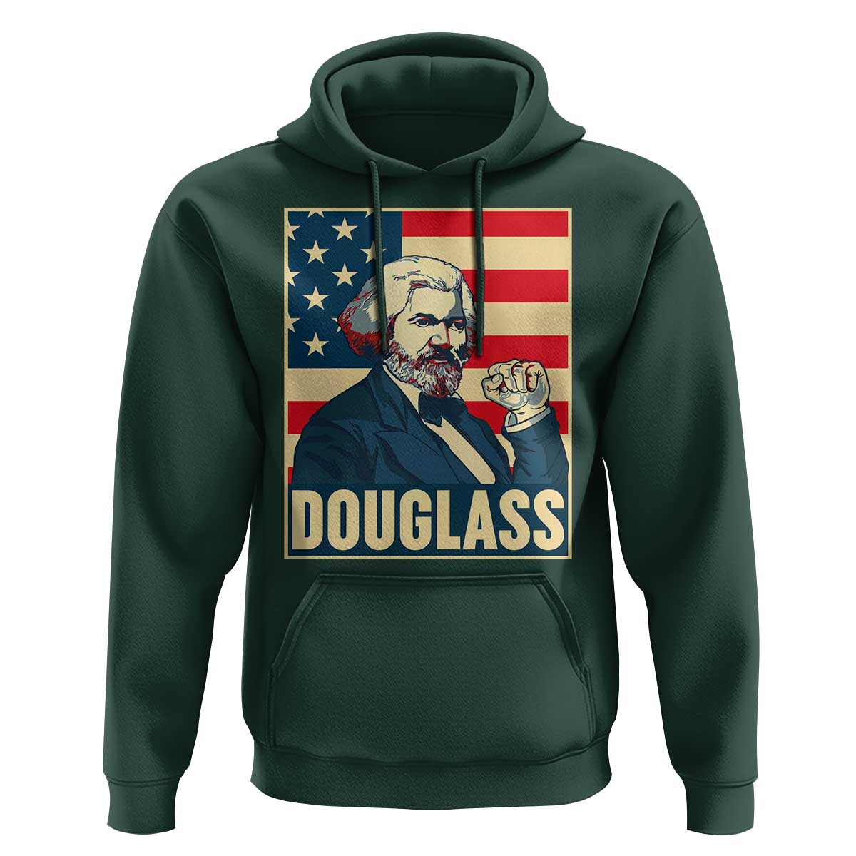 Frederick Douglass American Hero Hoodie Black History Month Gift - Wonder Print Shop