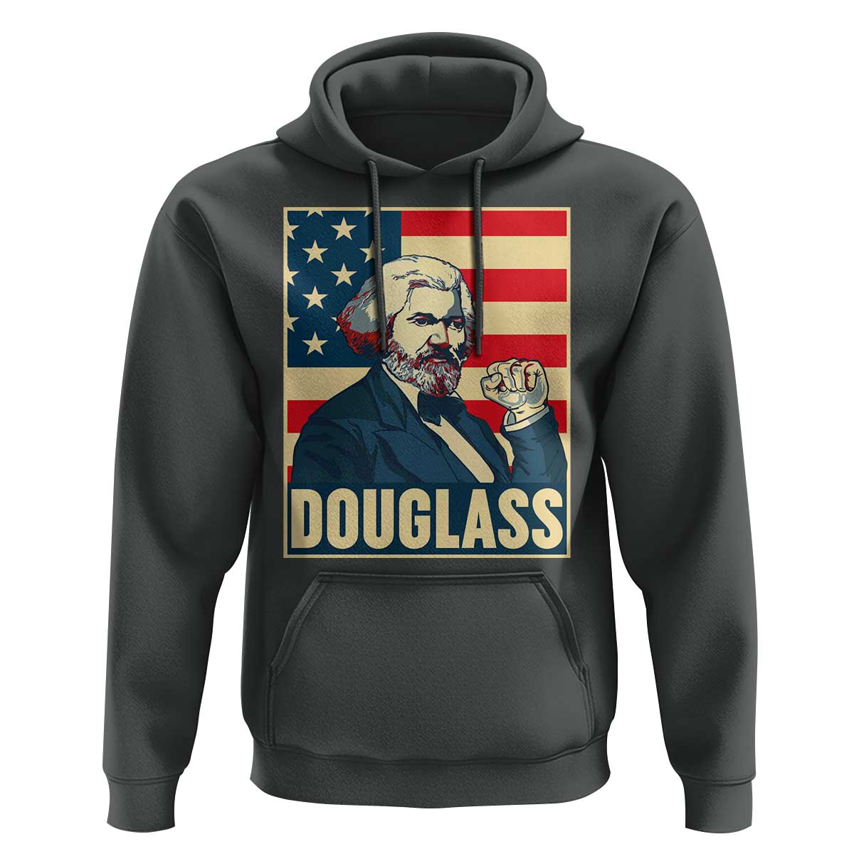 Frederick Douglass American Hero Hoodie Black History Month Gift - Wonder Print Shop