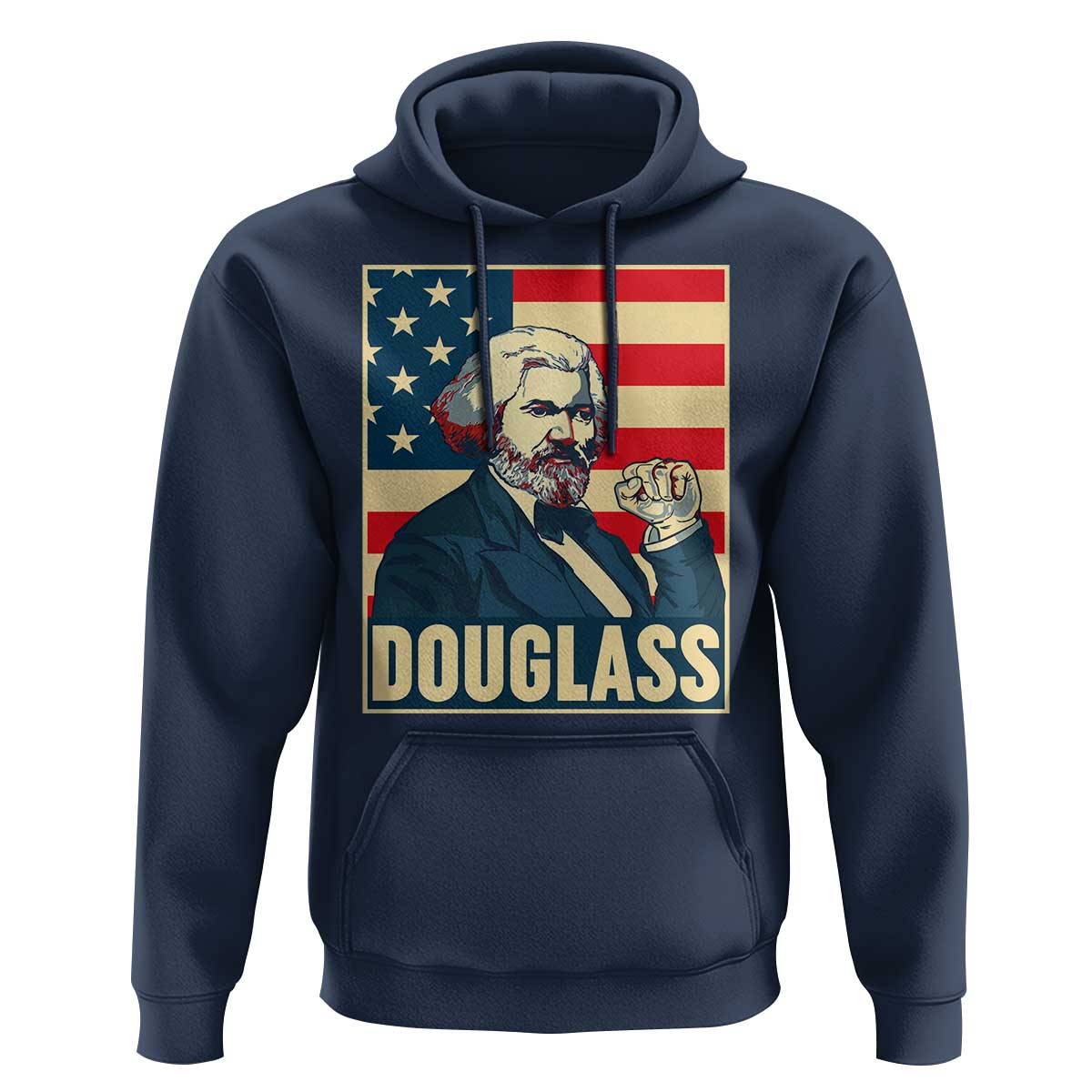 Frederick Douglass American Hero Hoodie Black History Month Gift - Wonder Print Shop