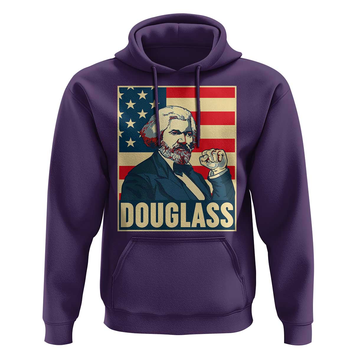 Frederick Douglass American Hero Hoodie Black History Month Gift - Wonder Print Shop