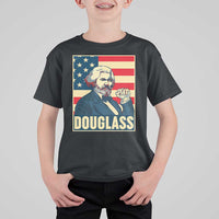 Frederick Douglass American Hero T Shirt For Kid Black History Month Gift - Wonder Print Shop