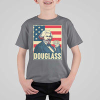 Frederick Douglass American Hero T Shirt For Kid Black History Month Gift - Wonder Print Shop