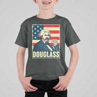 Frederick Douglass American Hero T Shirt For Kid Black History Month Gift - Wonder Print Shop