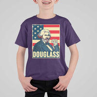 Frederick Douglass American Hero T Shirt For Kid Black History Month Gift - Wonder Print Shop