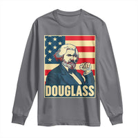 Frederick Douglass American Hero Long Sleeve Shirt Black History Month Gift - Wonder Print Shop
