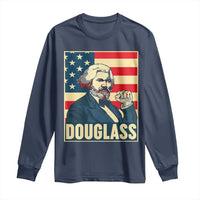 Frederick Douglass American Hero Long Sleeve Shirt Black History Month Gift - Wonder Print Shop