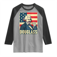 Frederick Douglass American Hero Raglan Shirt Black History Month Gift - Wonder Print Shop