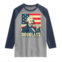 Frederick Douglass American Hero Raglan Shirt Black History Month Gift - Wonder Print Shop