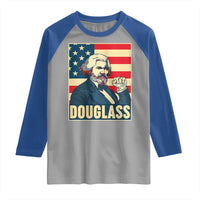 Frederick Douglass American Hero Raglan Shirt Black History Month Gift - Wonder Print Shop