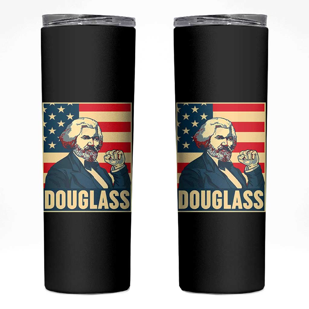 Frederick Douglass American Hero Skinny Tumbler Black History Month Gift - Wonder Print Shop