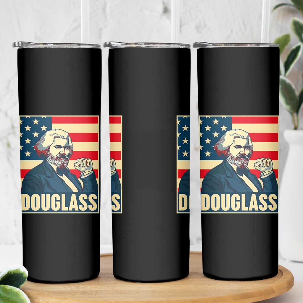 Frederick Douglass American Hero Skinny Tumbler Black History Month Gift - Wonder Print Shop