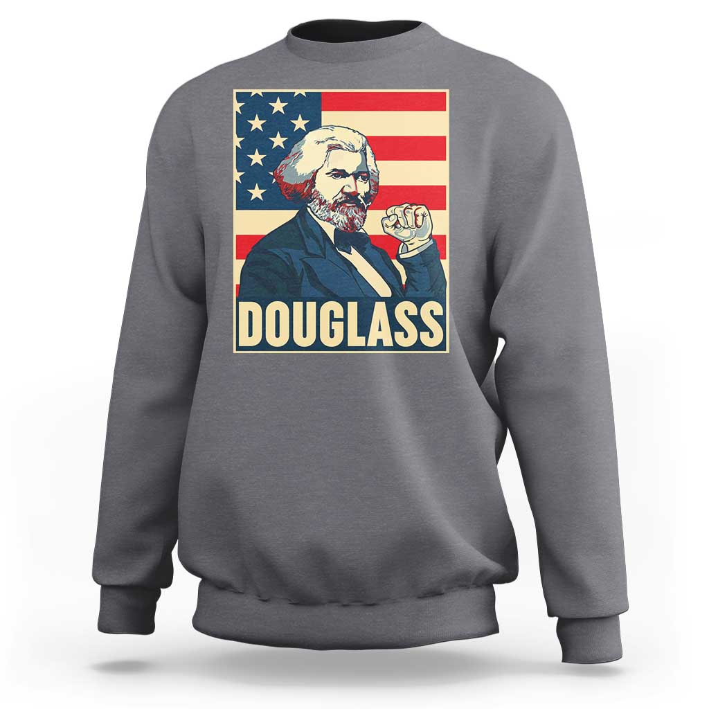 Frederick Douglass American Hero Sweatshirt Black History Month Gift - Wonder Print Shop