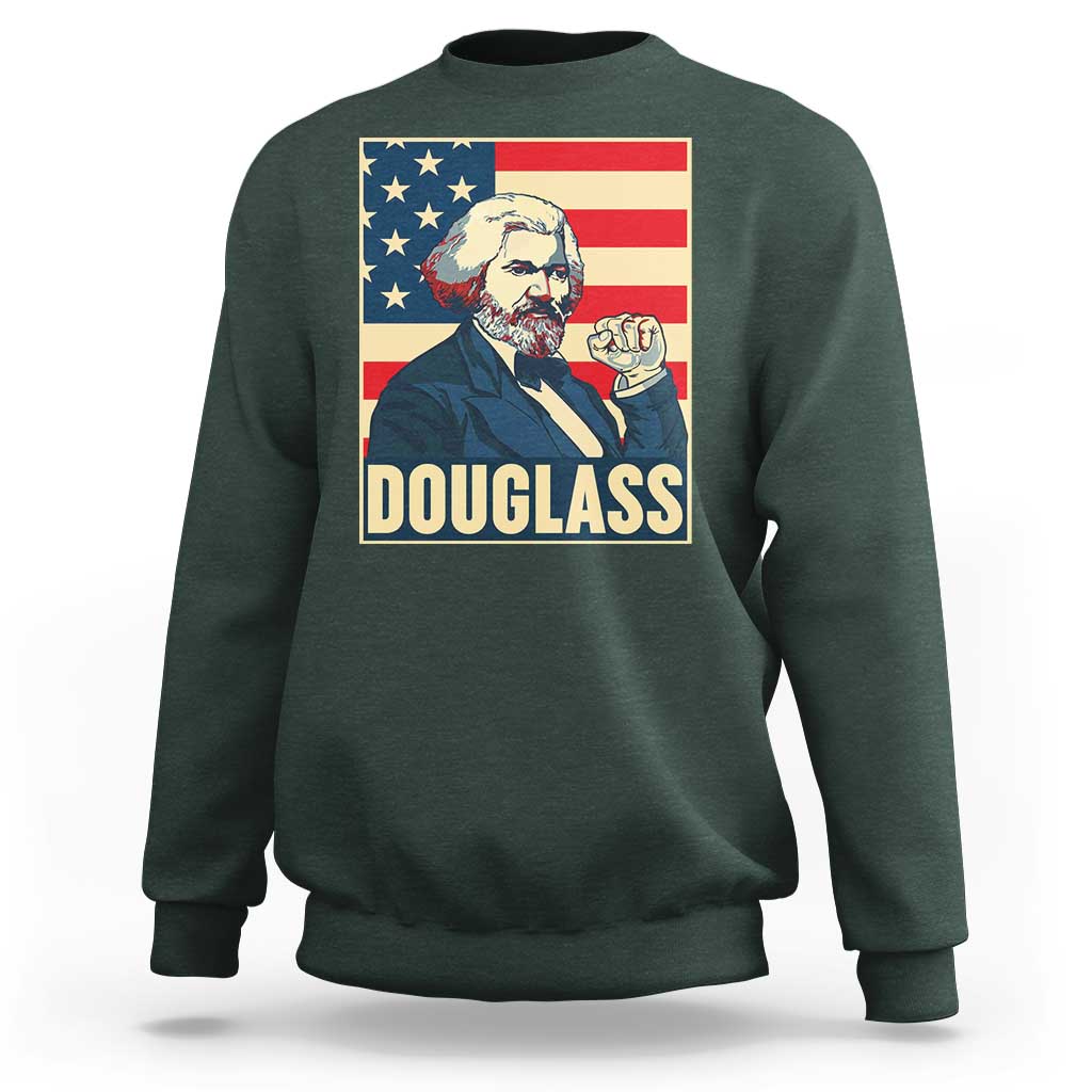 Frederick Douglass American Hero Sweatshirt Black History Month Gift - Wonder Print Shop