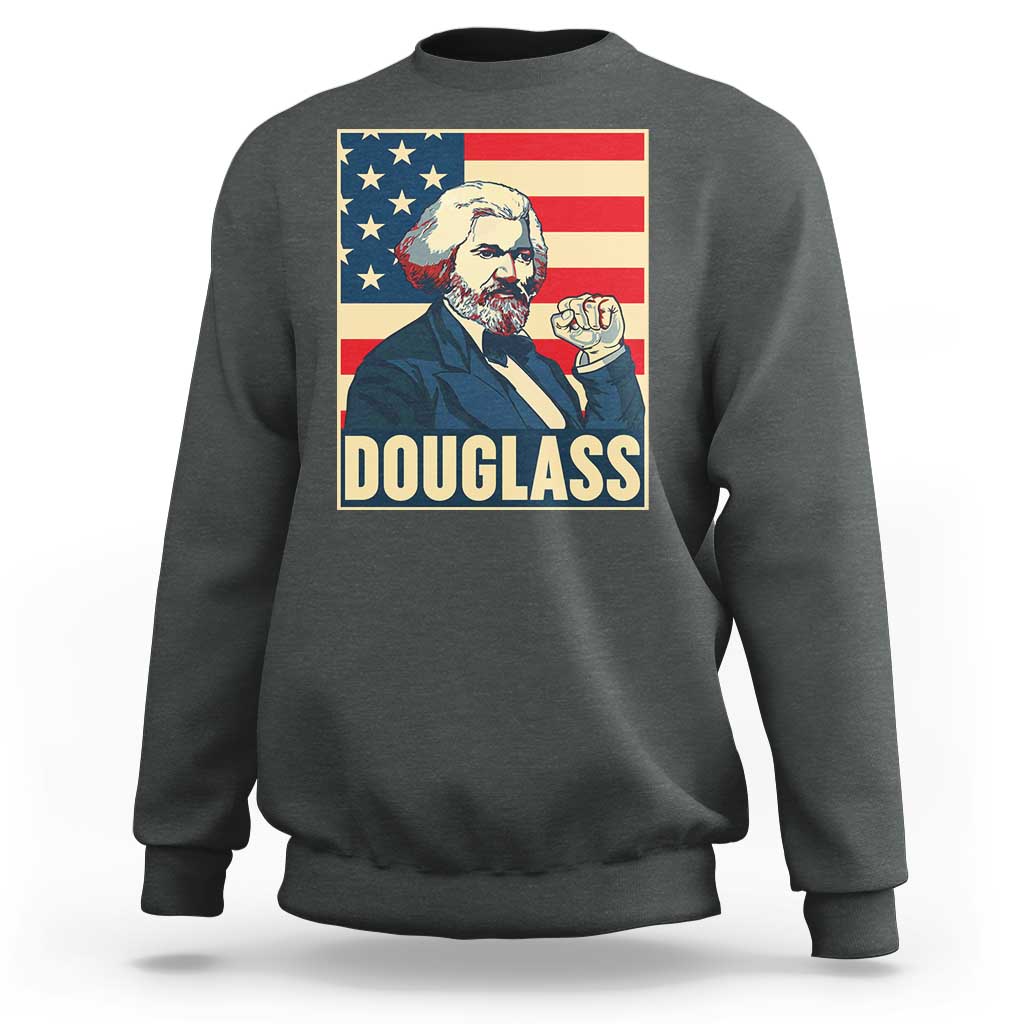Frederick Douglass American Hero Sweatshirt Black History Month Gift - Wonder Print Shop