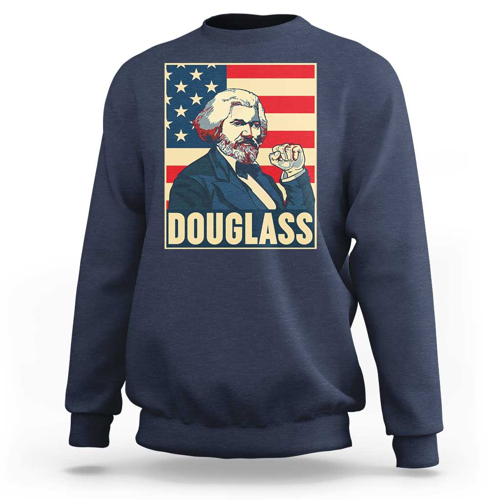Frederick Douglass American Hero Sweatshirt Black History Month Gift - Wonder Print Shop
