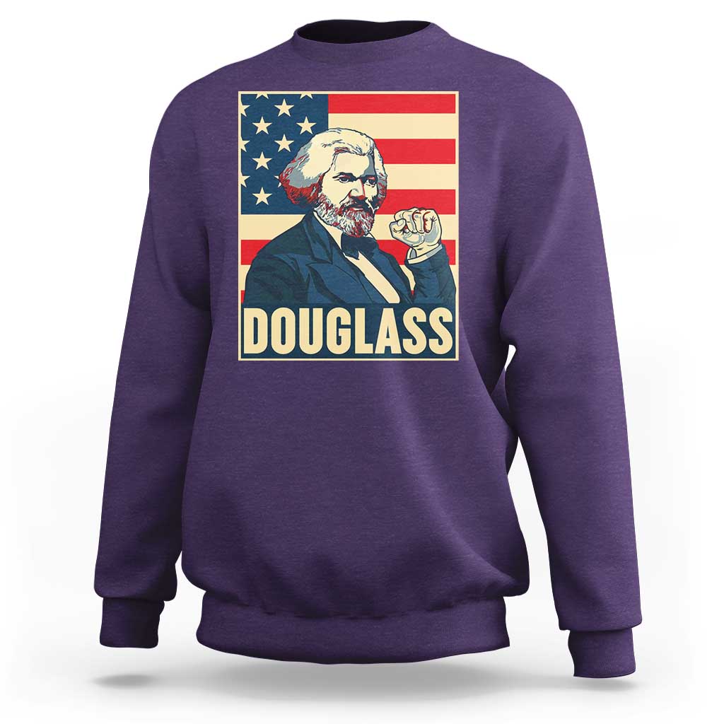 Frederick Douglass American Hero Sweatshirt Black History Month Gift - Wonder Print Shop