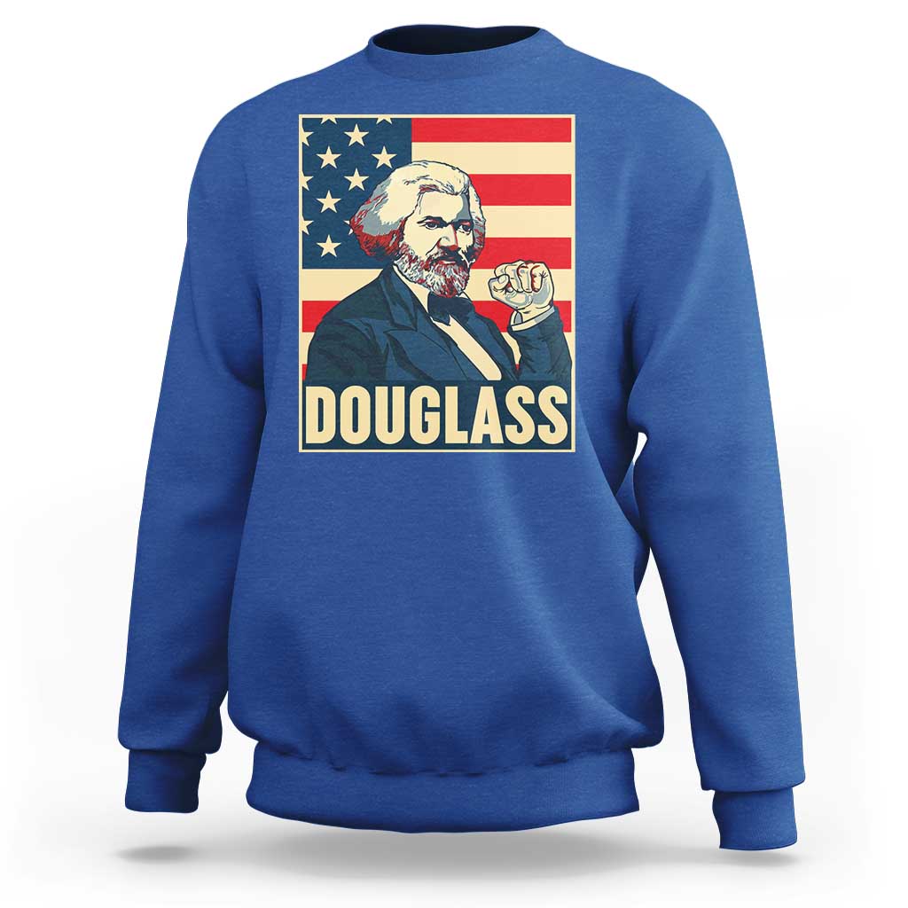 Frederick Douglass American Hero Sweatshirt Black History Month Gift - Wonder Print Shop