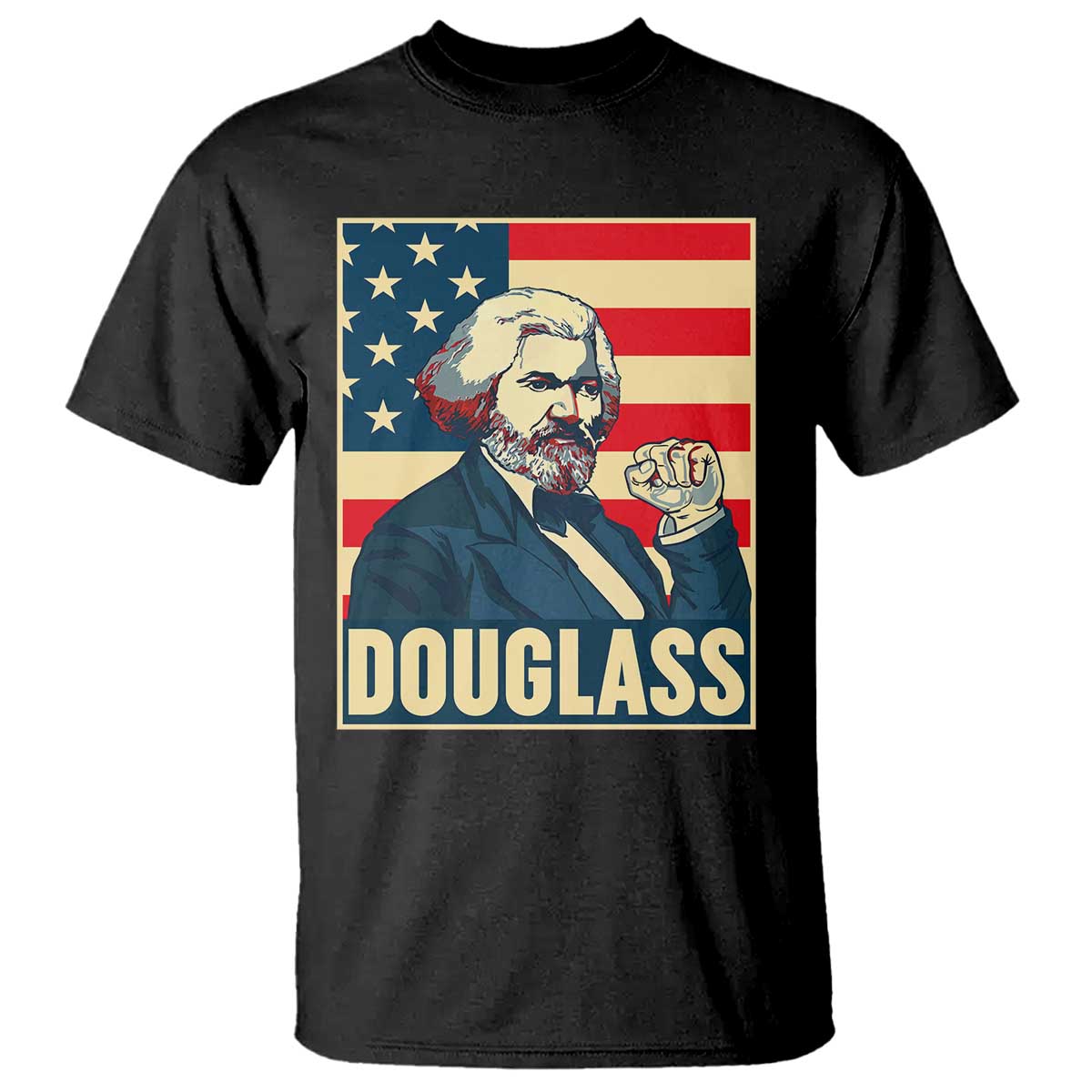 Frederick Douglass American Hero T Shirt Black History Month Gift - Wonder Print Shop