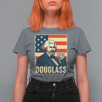 Frederick Douglass American Hero T Shirt For Women Black History Month Gift - Wonder Print Shop