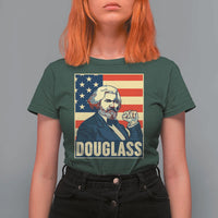 Frederick Douglass American Hero T Shirt For Women Black History Month Gift - Wonder Print Shop