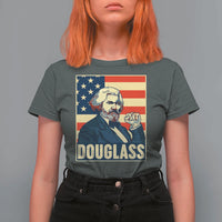 Frederick Douglass American Hero T Shirt For Women Black History Month Gift - Wonder Print Shop