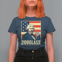 Frederick Douglass American Hero T Shirt For Women Black History Month Gift - Wonder Print Shop