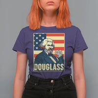 Frederick Douglass American Hero T Shirt For Women Black History Month Gift - Wonder Print Shop