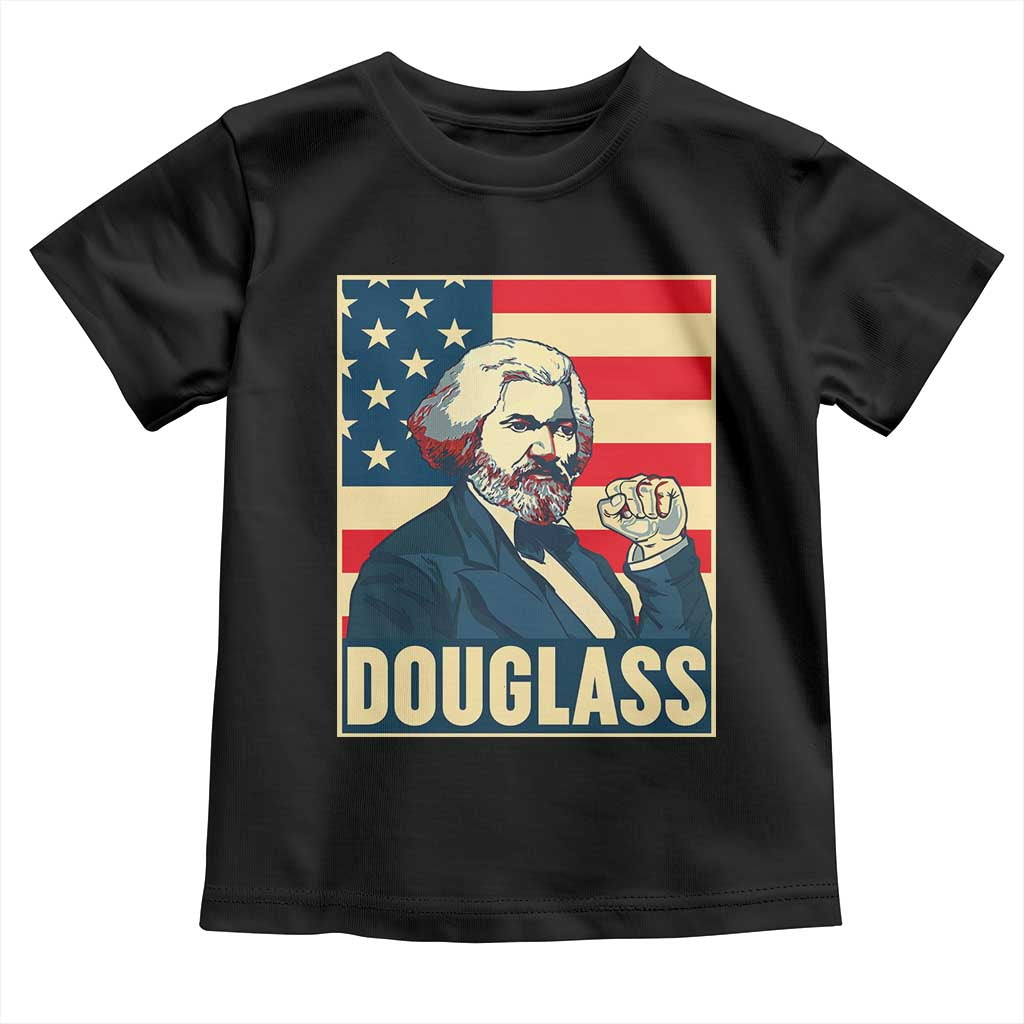 Frederick Douglass American Hero Toddler T Shirt Black History Month Gift - Wonder Print Shop