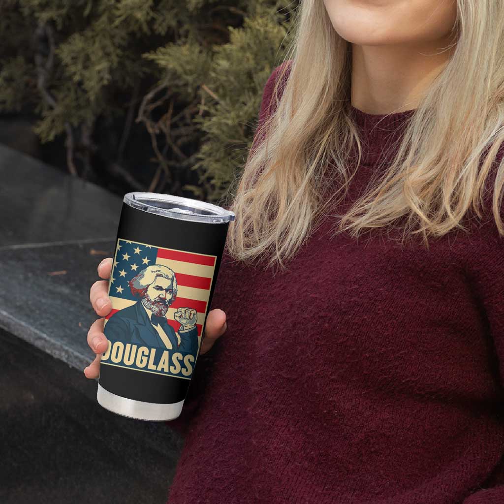 Frederick Douglass American Hero Tumbler Cup Black History Month Gift - Wonder Print Shop