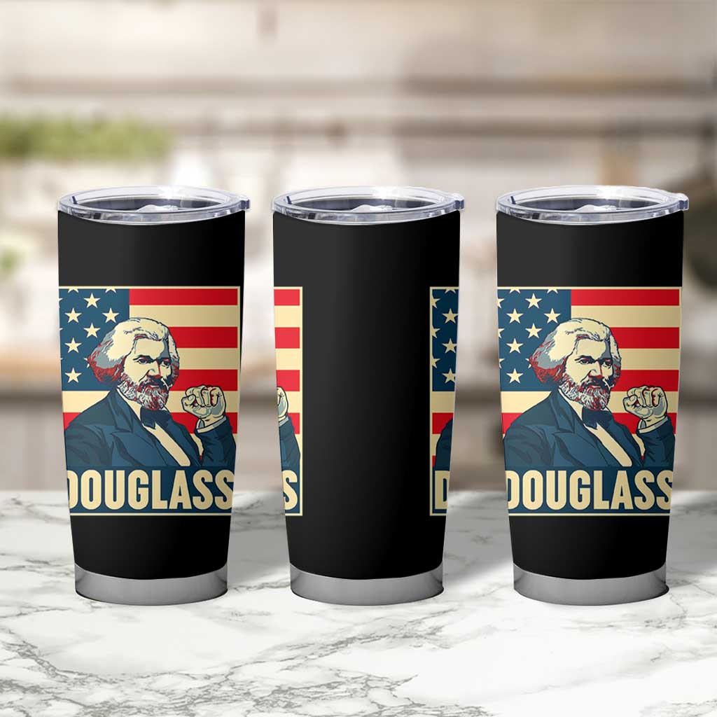 Frederick Douglass American Hero Tumbler Cup Black History Month Gift - Wonder Print Shop