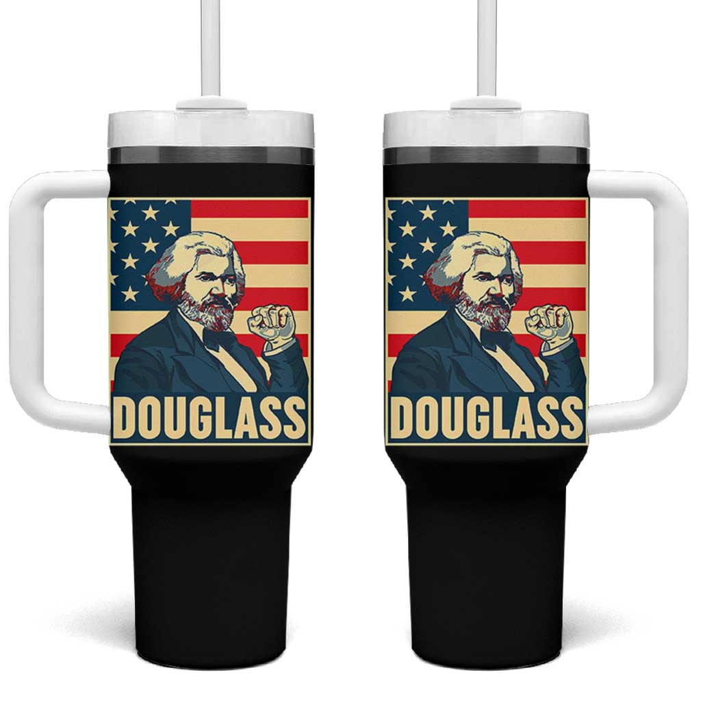 Frederick Douglass American Hero Tumbler With Handle Black History Month Gift - Wonder Print Shop