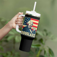 Frederick Douglass American Hero Tumbler With Handle Black History Month Gift - Wonder Print Shop