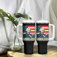 Frederick Douglass American Hero Tumbler With Handle Black History Month Gift - Wonder Print Shop